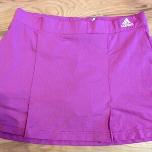 Adidas Skort SMALL Pickleball tennis shorts skirt 3 Stripes Athletic Running Gol